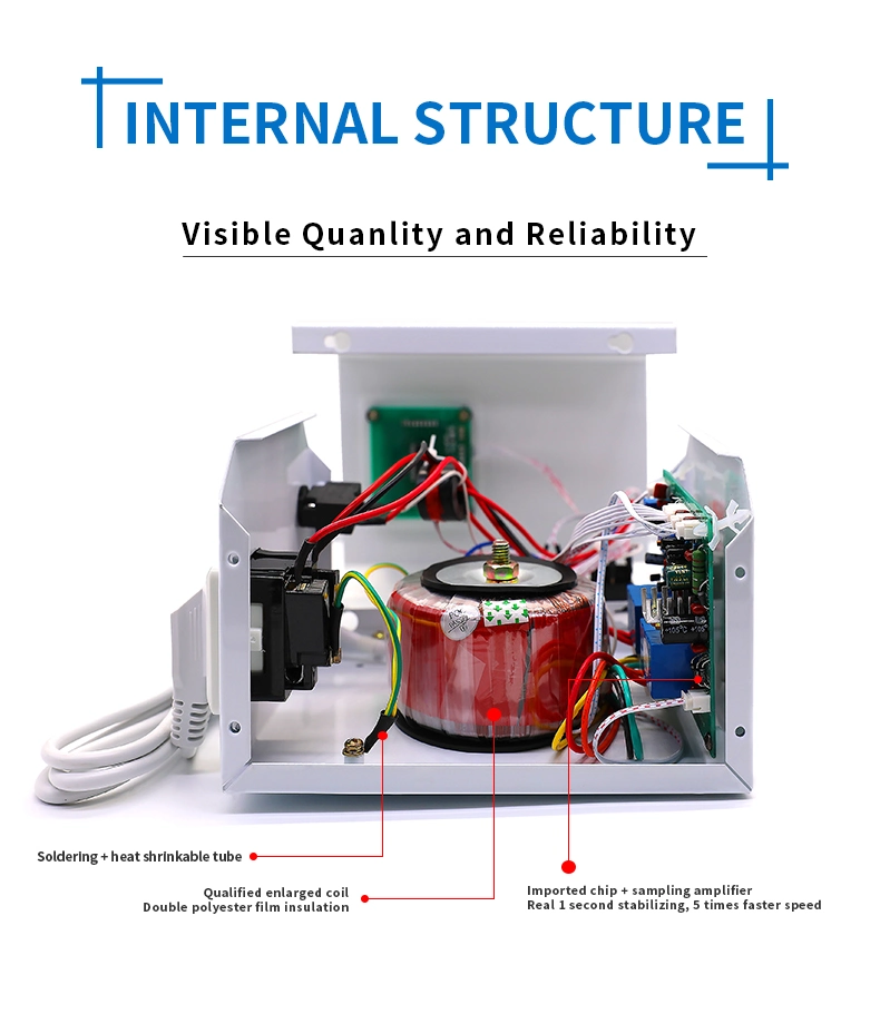 PC-Thr500va-2000va Wall Mount New Design High Quality Voltage Regulator for Gas Boiler