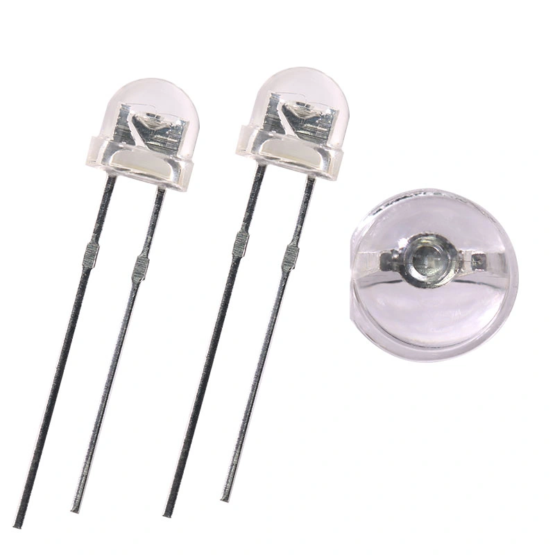 F3 LED Pth Redondo 3mm Red Blue 5000-7000mcd Lue Crystalline DIP LED Through Hole LED Diode