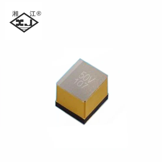 Condensatore al tantalio solido con chip ad alta temperatura da 100 UF 50 V 200º C